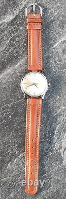 Rare Elmo KELEK Swiss Made Men's Mechanical Vintage Dater Bracelet Watch New