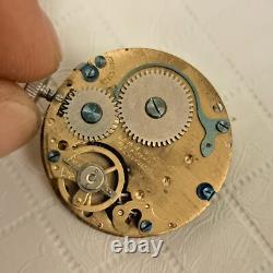 Rare Ermes Swiss Gents Wrist Watch Vintage Military Works Wind Up Mechanical
