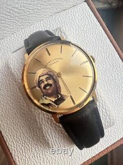 Rare! Favre Leuba Automatic Authentic Watch Swiss President Saddam Hussein