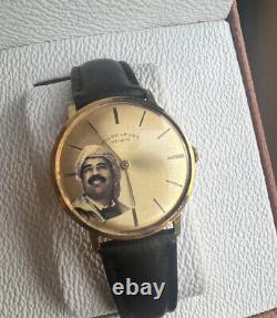 Rare! Favre Leuba Automatic Authentic Watch Swiss President Saddam Hussein