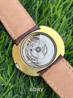 Rare Felca New Frontier 25 Jewels Automatic Vintage Swiss Made Men's Wrist Watch