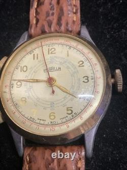 Rare Find! Vintage Misalla CHRONOGRAPH Swiss Made WATCH RARE