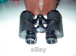 Rare Gem KERN AARAU FOCALPIN 7 Vintage Swiss 7 x 50 Binoculars + Leather Case