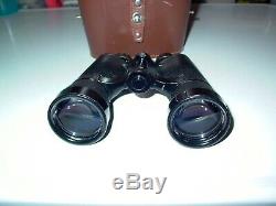 Rare Gem KERN AARAU FOCALPIN 7 Vintage Swiss 7 x 50 Binoculars + Leather Case