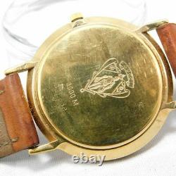 Rare Gucci 3000m Men's Gold Green Vintage Swiss Made Watch Quartz New Battery