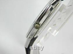 Rare! Gucci 3000sm Sterling Silver Men's Vintage Swiss Made Watch Quartz