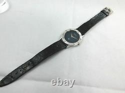 Rare! Gucci 3000sm Sterling Silver Men's Vintage Swiss Made Watch Quartz