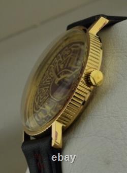 Rare Islamic Eta Caliber Vintage Men Watch Swiss Made 33 mm