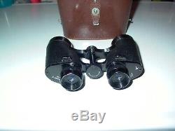 Rare KERN AARAU FOCALPIN 6 Vintage Swiss 6 x 40 Binoculars + Kern Leather Case