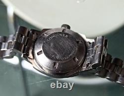 Rare Longines Divers Ref 7920-1 Steel Automatic Ladies Cal 14.17 Swiss Watch