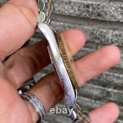 Rare MIDO President Day Date Diamond IindexQuartz Ocean Star Vintage Swiss Watch