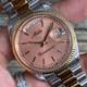 Rare MIDO President Day Date Salmon Dial Automatic ETA Vintage Swiss Men Watch