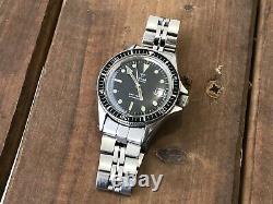 Rare Men's Vintage Watch Yema Sumerman Diver 990 Feet Automatic Swiss Made