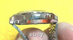 Rare Mens Large Vintage Mido Electronic Day Date Swiss Watch Running Well