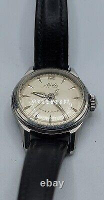 Rare Mido Multifort Ladies Super Automatic Watch 1950s Vintage Swiss Made