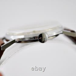 Rare Mint Fero Feldmann Watch Vintage Manual Wind Steel Swiss Made Working Well
