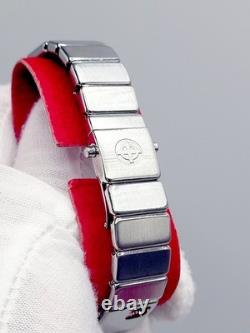 Rare N. MINT Zodiac Tank ZO6302 Vintage SWISS Checkers Dial Quartz Ladies Watch