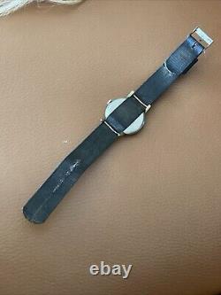 Rare Niga Vintage Swiss Watch Working Fab Suisse Gilt Dial Vintage Nato Strap