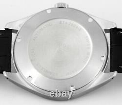 Rare OLLECH & WAJS O&W 3095 Pilot Automatic Date All Swiss Made Mens Wrist Watch