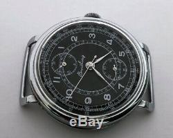 Rare Old Militarian Chronograph BREITLING Venus 170 Vintage Swiss Wristwatch