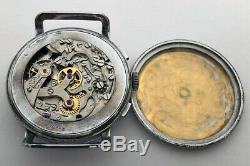 Rare Old Militarian Chronograph BREITLING Venus 170 Vintage Swiss Wristwatch