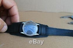 Rare Old Swiss Made Vintage Wrist Watch Man ARSA Army Cal. 150