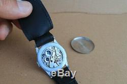 Rare Old Swiss Made Vintage Wrist Watch Man ARSA Army Cal. 150
