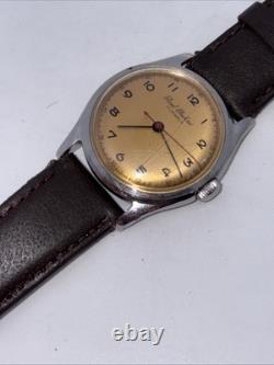 Rare Paul Buhre Vintage Swiss Made Wrist Watch 32mm Working Best Offer