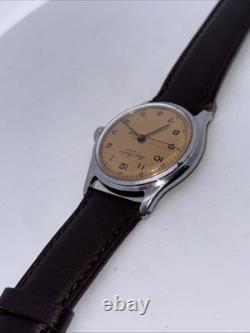 Rare Paul Buhre Vintage Swiss Made Wrist Watch 32mm Working Best Offer