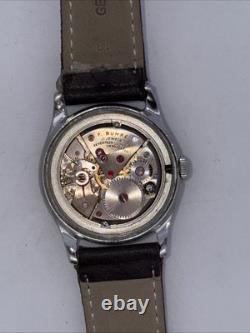 Rare Paul Buhre Vintage Swiss Made Wrist Watch 32mm Working Best Offer