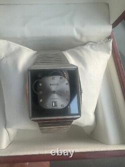 Rare RADO Automatic Watch Swiss 80s & Scratchproof Unisex Vintage Silver Dial