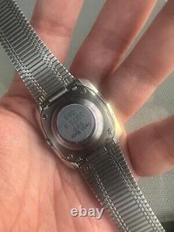 Rare RADO Automatic Watch Swiss 80s & Scratchproof Unisex Vintage Silver Dial