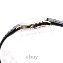 Rare RADO DIASTAR 153.04063 Quartz 90s Vintage Swiss Made Hardmetal White Dial