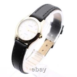 Rare RADO DIASTAR 153.04063 Quartz 90s Vintage Swiss Made Hardmetal White Dial