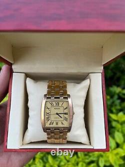 Rare RADO FLORENCE CLASSIC Watch Swiss 80s Men Vintage Gold Plated Wristwatch