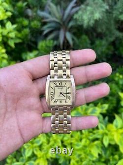 Rare RADO FLORENCE CLASSIC Watch Swiss 80s Men Vintage Gold Plated Wristwatch