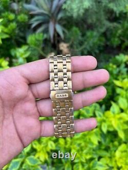 Rare RADO FLORENCE CLASSIC Watch Swiss 80s Men Vintage Gold Plated Wristwatch