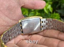 Rare RADO FLORENCE CLASSIC Watch Swiss 80s Men Vintage Gold Plated Wristwatch