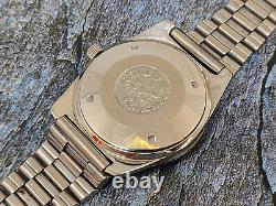 Rare Rado Day Night Automatic Day Date Swiss Made Vintage Black Dial Gent 11847