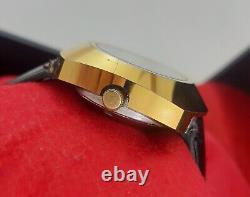 Rare Rado Diastar Vintage Swiss Made Day/date Lady Automatic Golden Wrist Watch