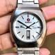 Rare Rado Sapphire Gazelle Day Date Silver Dial Automatic Swiss Vintage Watch