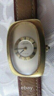 Rare SARCAR Geneve Swiss sapphire PLAQUE G 10 Vintage Wrist Watches