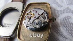 Rare SARCAR Geneve Swiss sapphire PLAQUE G 10 Vintage Wrist Watches