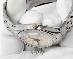 Rare SWATCH IRONY Vintage Swiss Made Battery Replaced Day Date Stainless Belt