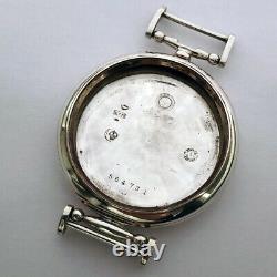 Rare Swiss ANTIQUE Silver CASE Wristwatch IWC Schaffhausen