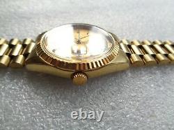 Rare Swiss Gold Plated Oyster Model West End Watch Sower Men's Automatic Watch