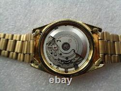 Rare Swiss Gold Plated Oyster Model West End Watch Sower Men's Automatic Watch