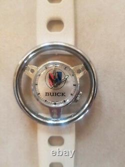 Rare Swiss Tropic Sport Vintage wind up watch Buick steering wheel