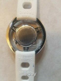 Rare Swiss Tropic Sport Vintage wind up watch Buick steering wheel