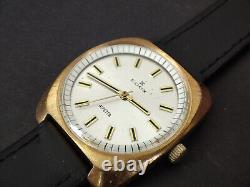 Rare Swiss Vintage 70s Edox Alfetta Manual Men's Watch Nice Model